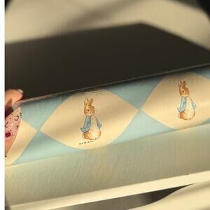Vintage Peter Rabbit Wallpaper Roll Imperial Motif 56 Sq Ft